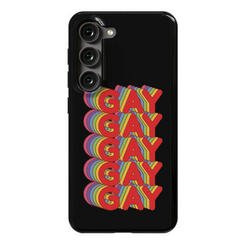 Gay Retro Rainbow Phone Case